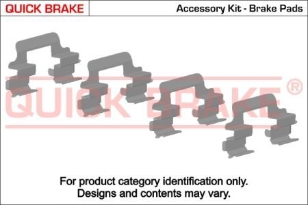 Гальмівні аксесуари QUICK BRAKE 109-1632