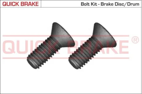 Комплект болтів гальмівного диску QUICK BRAKE 11676K