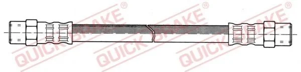 Тормозной шланг 472 мм QUICK BRAKE 22.061 (фото 1)