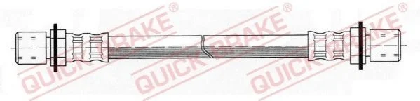 Тормозной шланг 340 мм QUICK BRAKE 22.097 (фото 1)