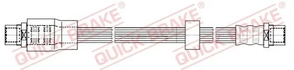 Гальмівний шланг 310 мм QUICK BRAKE 22.413 (фото 1)