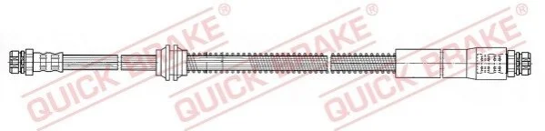 Тормозной шланг 504 мм QUICK BRAKE 22.925 (фото 1)