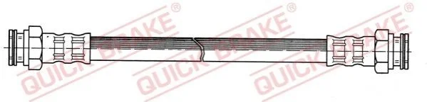 Тормозной шланг 407 мм QUICK BRAKE 27.048 (фото 1)