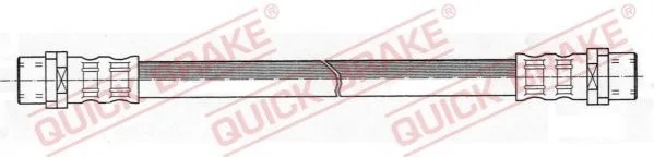 Гальмівний шланг 185 мм QUICK BRAKE 27.082 (фото 1)