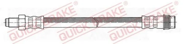 Гальмівний шланг 312 мм QUICK BRAKE 32.037 (фото 1)