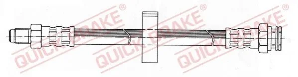 Тормозной шланг 338 мм QUICK BRAKE 32.108 (фото 1)