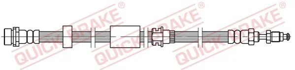 Тормозной шланг 407 мм QUICK BRAKE 32.800 (фото 1)