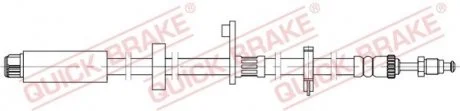 Тормозной шланг 458 мм QUICK BRAKE 32.824