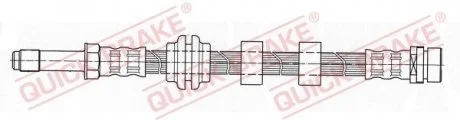 Гальмівний шланг 380 мм QUICK BRAKE 32.963