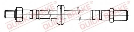 Тормозной шланг 303 мм QUICK BRAKE 33.101