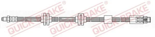 Гальмівний шланг 527 мм QUICK BRAKE 35.909 (фото 1)