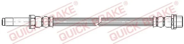 Тормозной шланг 497 мм QUICK BRAKE 37.035 (фото 1)