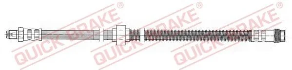 Гальмівний шланг 554 мм QUICK BRAKE 37.911 (фото 1)