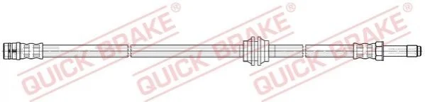 Тормозной шланг 504 мм QUICK BRAKE 37.940 (фото 1)