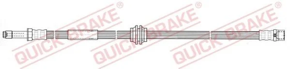 Тормозной шланг 515 мм QUICK BRAKE 37.941 (фото 1)