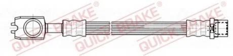 Гальмівний шланг 308 мм QUICK BRAKE 50.042X