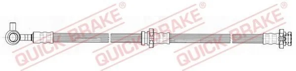 Гальмівний шланг 505 мм QUICK BRAKE 50.834 (фото 1)