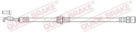 Гальмівний шланг 367 мм QUICK BRAKE 50.853X