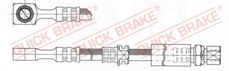 Гальмівний шланг QUICK BRAKE 50.976