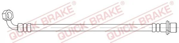 Гальмівний шланг 240 мм QUICK BRAKE 58.016 (фото 1)