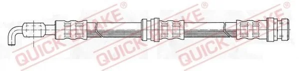 Гальмівний шланг 410 мм QUICK BRAKE 58.917 (фото 1)