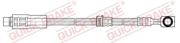 Тормозной шланг 393 мм QUICK BRAKE 58.967 (фото 1)