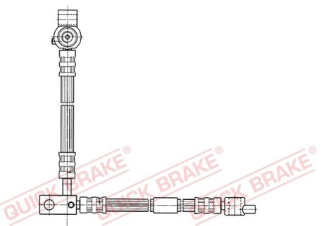 Гальмівний шланг QUICK BRAKE 59.994