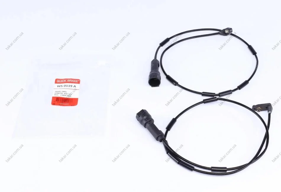Датчик износа тормозных колодок QUICK BRAKE WS 0119 A (фото 1)