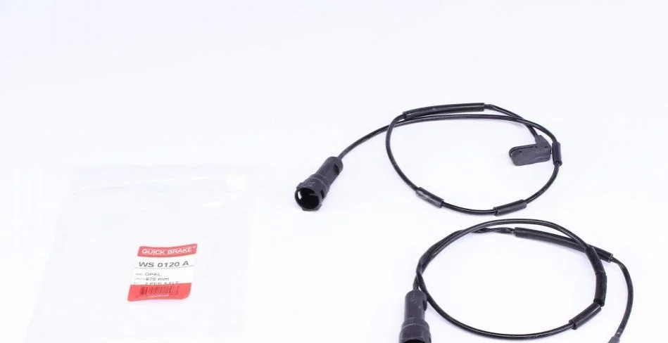Датчик зношування гальмівних колодок. QUICK BRAKE WS 0120 A (фото 1)