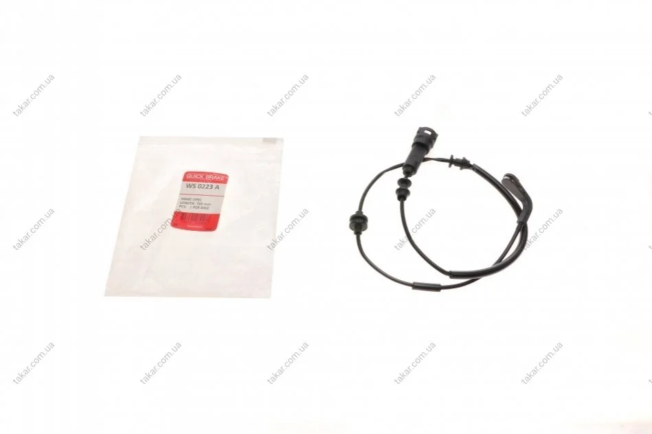 Датчик износа тормозных колодок QUICK BRAKE WS 0223 A (фото 1)
