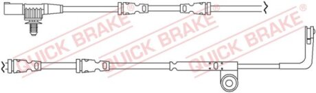 Гальмівні аксесуари QUICK BRAKE WS 0261 A