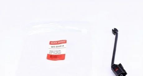 Датчик износа тормозных колодок. QUICK BRAKE WS 0310 A