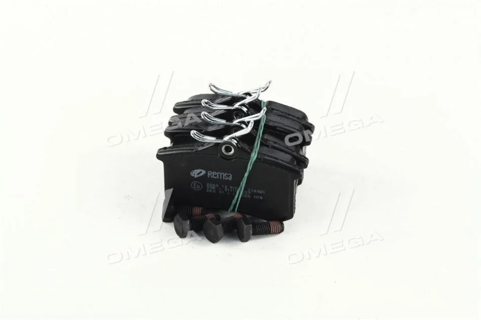 Колодка гальм. диск. SEAT IBIZA, VW GOLF, RENAULT CLIO задн. (вир-во) REMSA 0263.10 (фото 1)