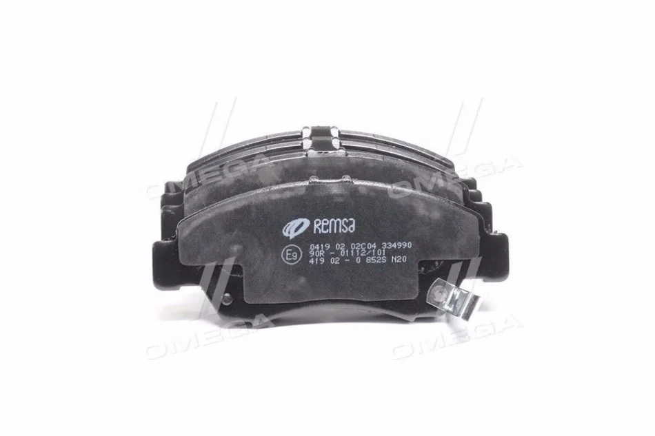 Колодка тормозов. диск. HONDA CIVIC передн. (выр-во) REMSA 0419.02 (фото 1)