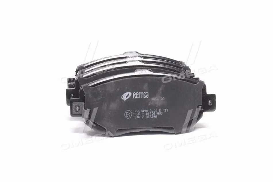 Колодка гальм. диск. LEXUS GS передн. (вир-во) REMSA 0456.02 (фото 1)