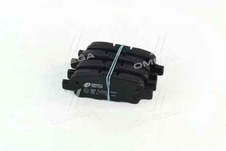 Колодка тормозов. диск. INFINITI FX, NISSAN X-TRAIL (T30) задн. (выр-во) REMSA 0876.01