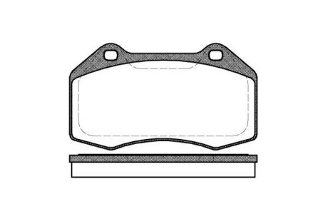 Гальмiвнi колодки REMSA 1113.00