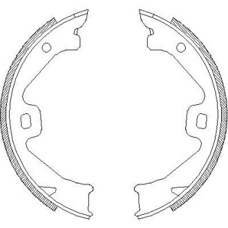 Гальмiвнi колодки REMSA 4704.00