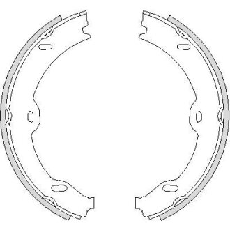 Гальмiвнi колодки REMSA 4708.00