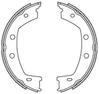 Гальмiвнi колодки REMSA 4755.00