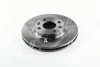 Диск тормозной DACIA LOGAN 1.2 1.5 2012-, SANDERO 2012-, RENAULT CLIO IV 2012- передн. (выр-во REMS REMSA 61535.10 (фото 1)