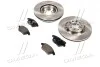 Комплект тормозной передн. SEAT ALTEA, TOLEDO, SKODA OCTAVIA, VW GOLF, JETTA, PASSAT (выр-во) REMSA 81030.02