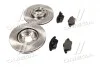 Комплект гальмівний передн. SEAT ALTEA, TOLEDO, SKODA OCTAVIA, VW GOLF, JETTA, PASSAT (вир-во) REMSA 81030.02 (фото 4)