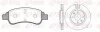 Тормозные колодки передние REMSA 8840.02