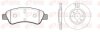 Комплект гальмівний передн. CITROEN C3, C4, DS3 PEUGEOT 206, 207 REMSA 8840.03 (фото 1)