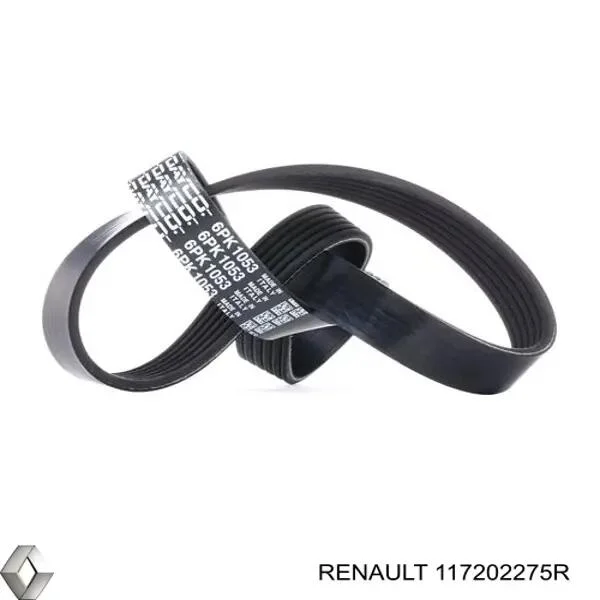 Полікліновий ремінь RENAULT 117202275R (фото 1)