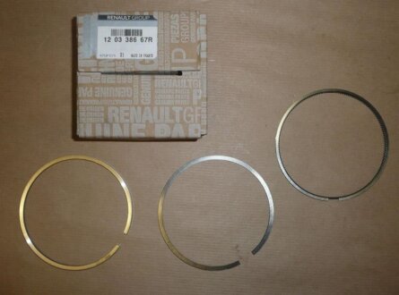 Кольцо поршневое. RENAULT 120338667R