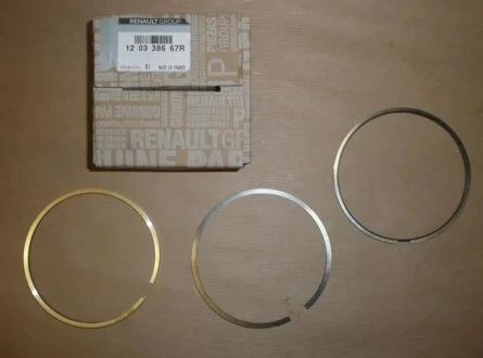 Кольцо поршневое. RENAULT 120338667R
