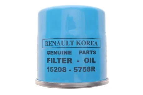Масляный фильтр винт накручеваемый RENAULT 152085758R