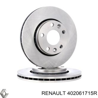Торзмозной диск двухсторонний на передний мост вентилируемый 5 RENAULT 402061715R
